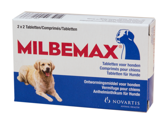 Milbemax ontwormingstabletten- Hond