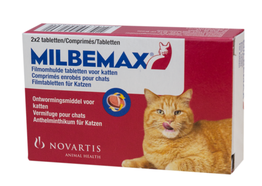 Milbemax ontwormingstabletten - Kat